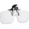 Lupa Carson 2x (+4,00 dioptrías) plegable con clip