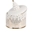 Clayre & Eef 6CE1736 Recipiente con tapa Ø 15x19 cm