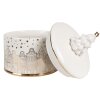 Clayre & Eef 6CE1736 Recipiente con tapa Ø 15x19 cm