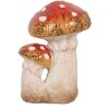 Clayre & Eef 6CE1752 Decoración Setas 8x8x12 cm