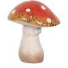 Clayre & Eef 6CE1753 Decoración Champiñón 13x13x15 cm