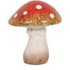 Clayre & Eef 6CE1753 Decoración Champiñón 13x13x15 cm