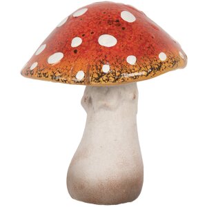 Clayre & Eef 6CE1755 Decoración Champiñón 18x17x21 cm