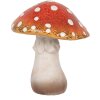 Clayre & Eef 6CE1755 Decoración Champiñón 18x17x21 cm