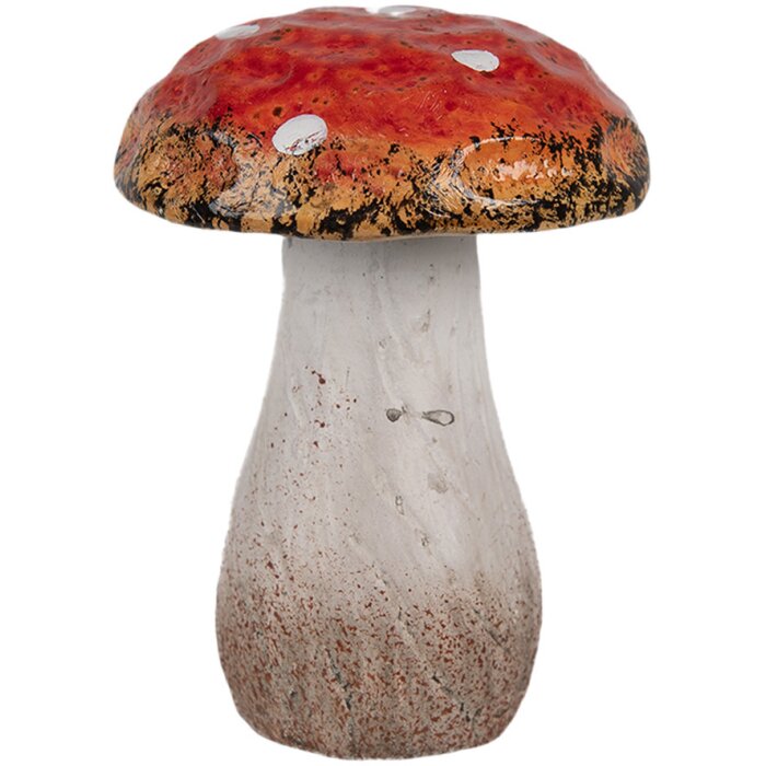 Clayre & Eef 6CE1757 Decoración Champiñón Ø 5x7 cm