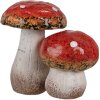 Clayre & Eef 6CE1757 Decoración Champiñón Ø 5x7 cm