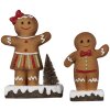 Clayre & Eef 6CE1769 Decoración hombre de jengibre 10x5x15 cm