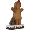 Clayre & Eef 6CE1773 Decoración hombre de jengibre 15x7x21 cm