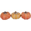 Clayre & Eef 6CE1781 Decoración Calabaza Set 3 18x7x4 cm