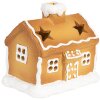 Clayre & Eef 6CE1804 Portacandelitas casa 11x8x10 cm