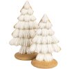 Clayre & Eef 6PR4243 Decoración Árbol de Navidad 17x11x26 cm