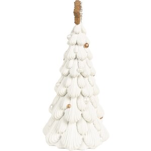 Clayre & Eef 6PR4246 Decoración Árbol de Navidad Ø 13x26 cm