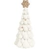 Clayre & Eef 6PR4246 Decoración Árbol de Navidad Ø 13x26 cm