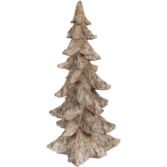 Clayre & Eef 6PR4291 Árbol decorativo estilo campestre marrón 19x18x36 cm