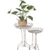 Clayre & Eef 5Y1239 Juego de mesa para plantas Ø 52x84/ Ø 42x66 cm