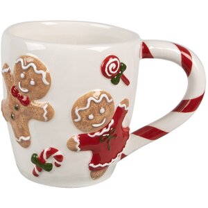 Clayre & Eef 6CEMU0157 Taza 325 ml 14x9x10 cm