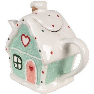 Clayre & Eef 6CETE0143 Tetera 21x10x15 cm 600 ml
