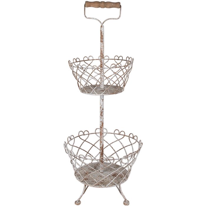 Clayre & Eef 6Y5620 Estantería Ø 28x74 cm