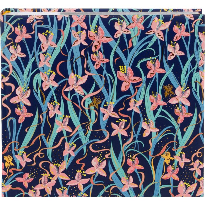 Goldbuch álbum slip-in 200 fotos 10x15 cm Garden Chic Azul