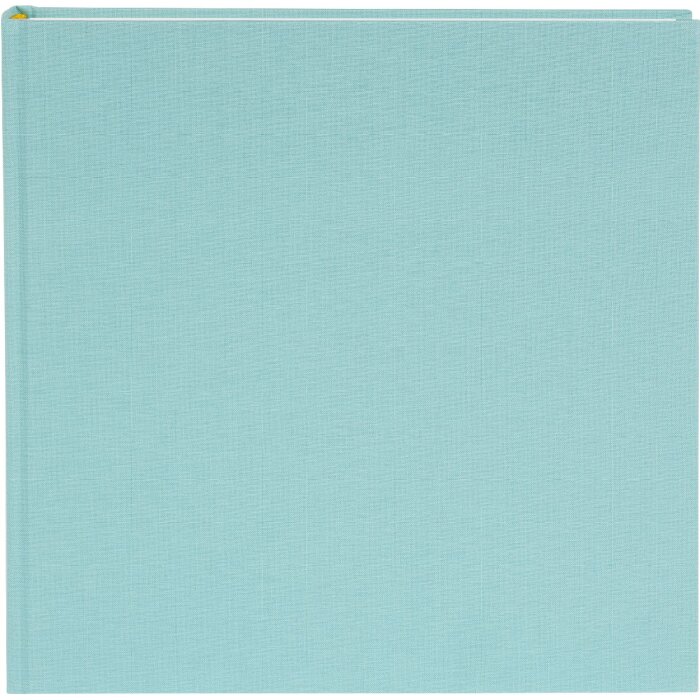 Goldbuch álbum de fotos Bella Vista Aqua lino 30x31 cm 60 páginas blancas