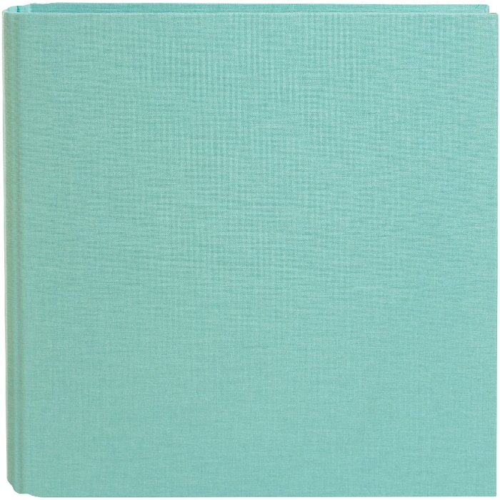 Goldbuch carpeta de anillas A5 Bella Vista aqua lino 20x22 cm