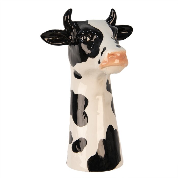 Clayre & Eef 6CE1851 Jarrón Vaca 20x19x32 cm
