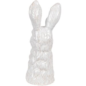 Clayre & Eef 6CE1852 Jarrón Conejo 13x14x33 cm