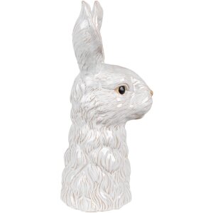Clayre & Eef 6CE1852 Jarrón Conejo 13x14x33 cm