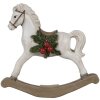 Clayre & Eef 6PR4171 Decoración Caballo balancín 17x5x16 cm