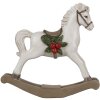 Clayre & Eef 6PR4171 Decoración Caballo balancín 17x5x16 cm