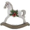 Clayre & Eef 6PR4172 Decoración Caballo Balancín 11x4x11 cm