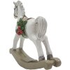 Clayre & Eef 6PR4172 Decoración Caballo Balancín 11x4x11 cm
