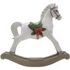 Clayre & Eef 6PR4172 Decoración Caballo Balancín 11x4x11 cm