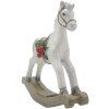 Clayre & Eef 6PR4172 Decoración Caballo Balancín 11x4x11 cm
