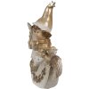 Clayre & Eef 6PR4231 Decoración gnomo 10x3x11 cm