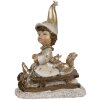Clayre & Eef 6PR4232 Decoración Enana Beige 8x4x10 cm