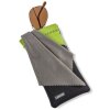 Bolsa de neopreno para gafas Carson con gamuza de microfibra - gris/verde