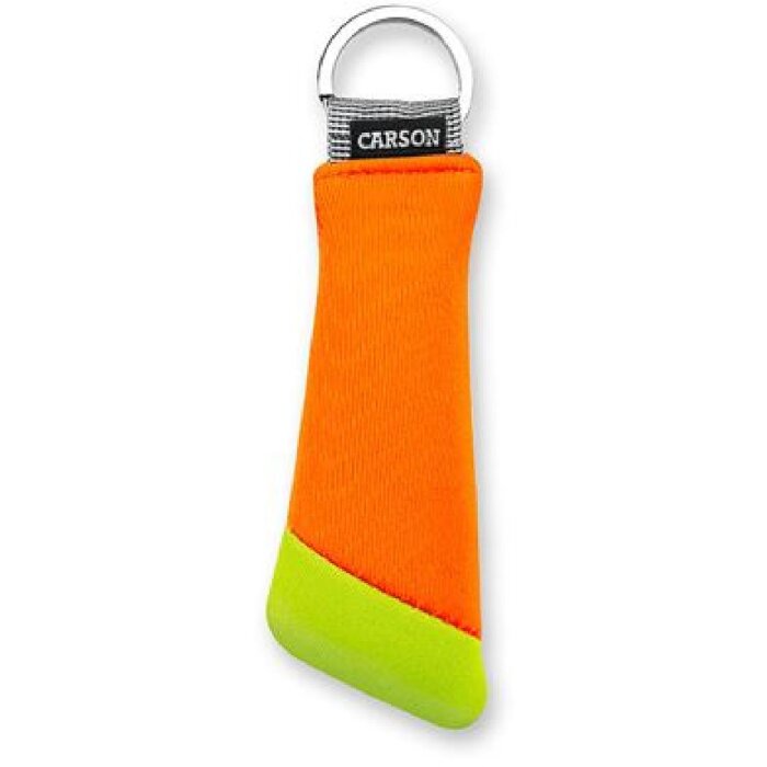Carson FA-30(AS) Llavero Flotante Naranja Amarillo Neopreno
