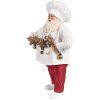 Clayre & Eef 65585 Decoración Papá Noel 17x12x27 cm