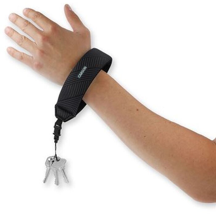 Carson pulsera flotante para 5 llaves gris