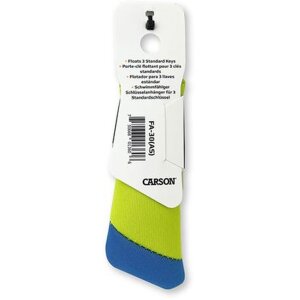 Carson Llavero Flotante para 3 Llaves Verde Azul