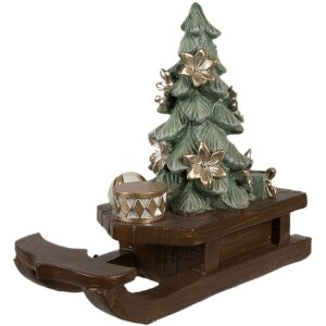 Clayre & Eef 6PR4185 Trineo decorativo 20x8x17 cm