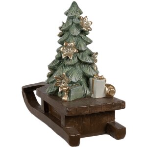 Clayre & Eef 6PR4185 Trineo decorativo 20x8x17 cm