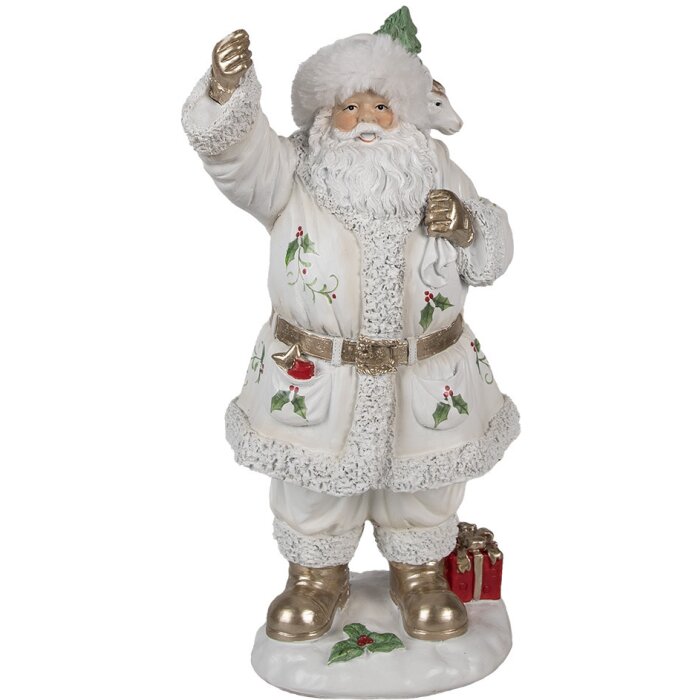Clayre & Eef 6PR4296 Decoración Papá Noel 14x16x31 cm