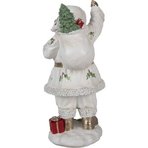 Clayre & Eef 6PR4296 Decoración Papá Noel 14x16x31 cm