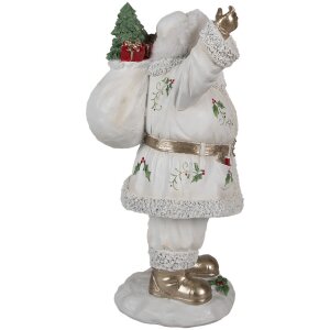 Clayre & Eef 6PR4296 Decoración Papá Noel 14x16x31 cm