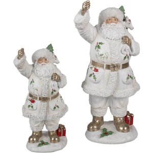 Clayre & Eef 6PR4296 Decoración Papá Noel 14x16x31 cm