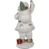 Clayre & Eef 6PR4296 Decoración Papá Noel 14x16x31 cm