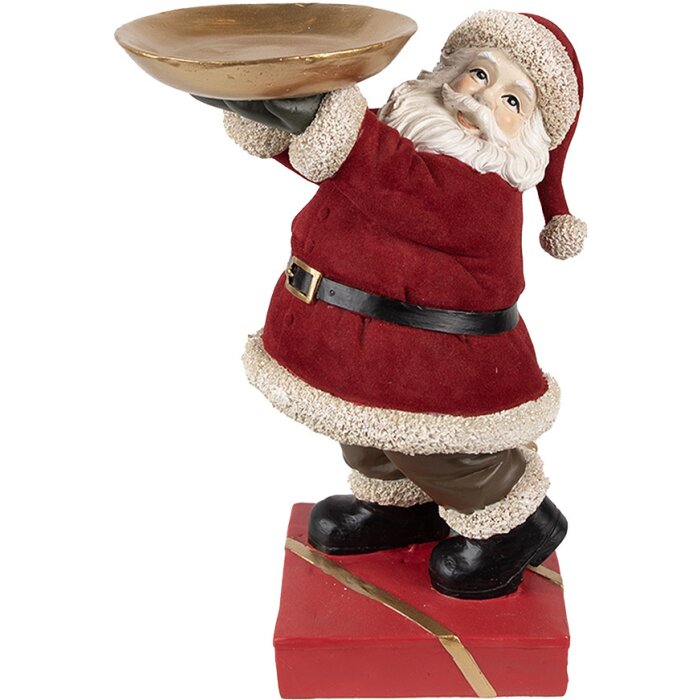 Clayre & Eef 6PR4300 Decoración Papá Noel 17x13x26 cm