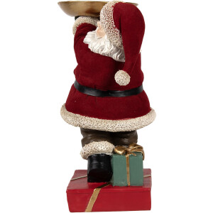 Clayre & Eef 6PR4300 Decoración Papá Noel 17x13x26 cm